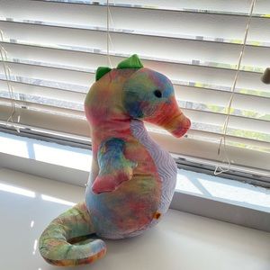 Build-A-Bear Seahorse Rainbow Tie Dye